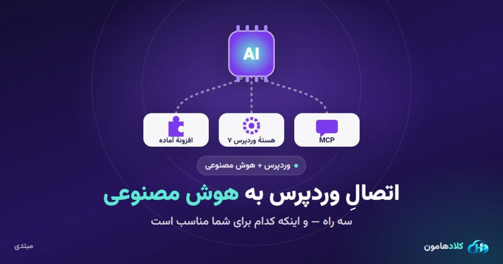 اتصال وردپرس به هوش مصنوعی: سه راه و اینکه کدام برای شما مناسب است